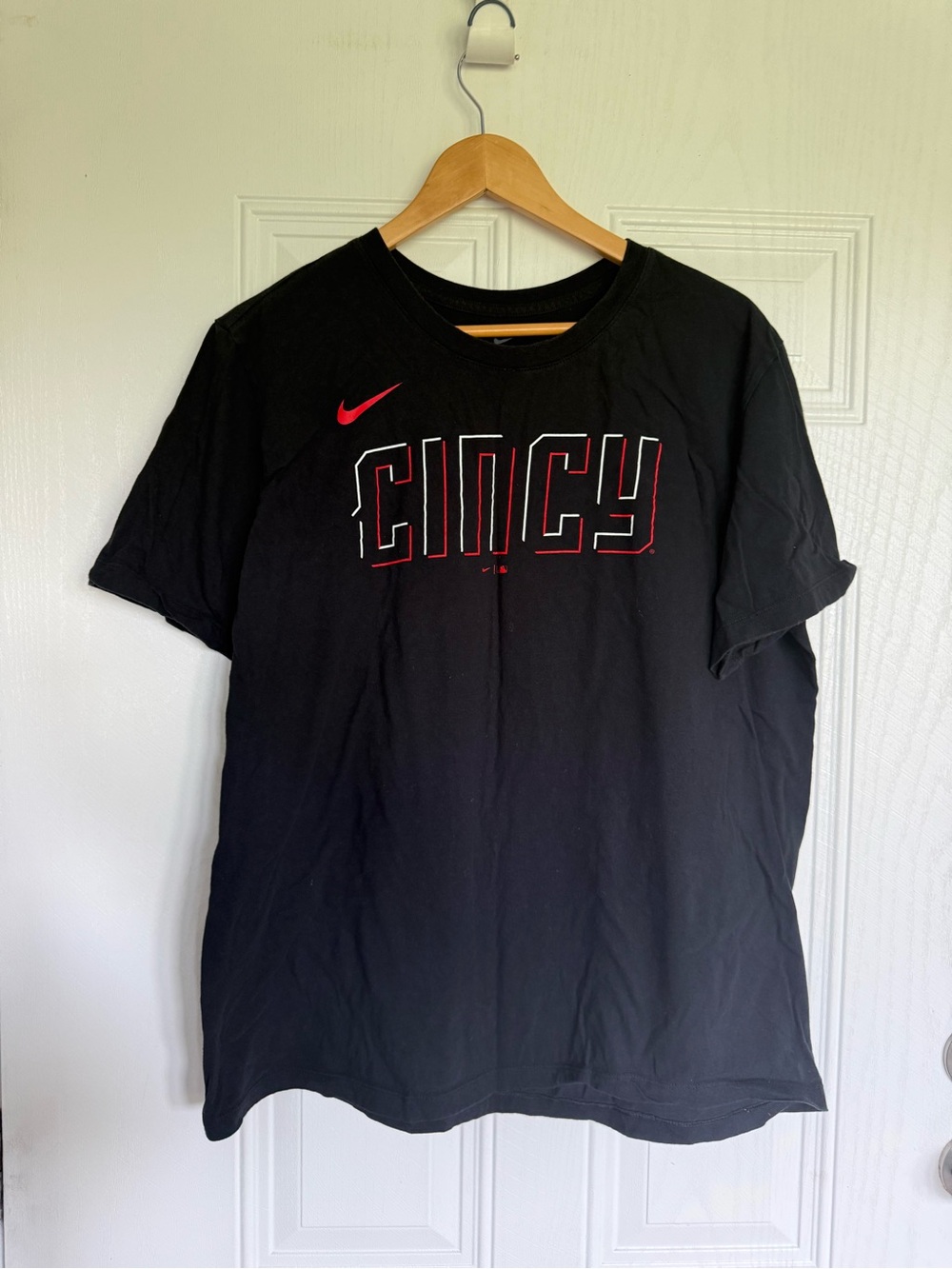 2 for $15: The Nike Tee MLB City Connect 'Cincy - De La Cruz #44' T-shirt